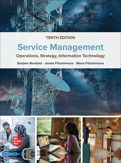 Service Management: Operations, Strategy, Information Technology, 10e (Connect)