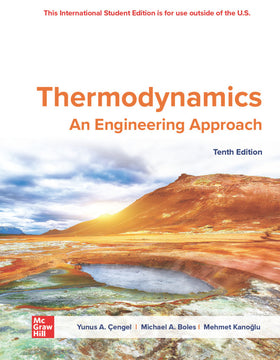 ISE Thermodynamics: An Engineering Approach, 10e (eBook)