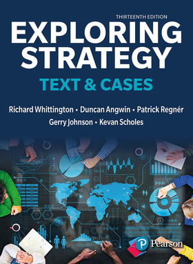 Exploring Strategy (Text and Cases), 13e (eBook)