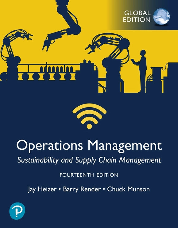 Operations Management: Sustainability and Supply Chain Management, Global Edition , 14e (eBook)