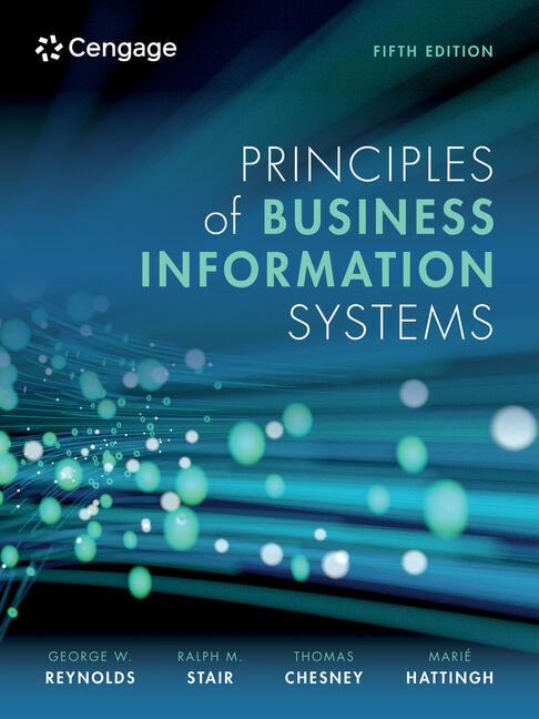 Principles of Business Information System, 5e (MindTap)