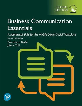 Business Communication Essentials, Global Edition, 8e (MyLab)